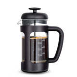 Easyworkz French Press  Coffee Tea Maker with Borosilicate Glass,Soft Grip Handle