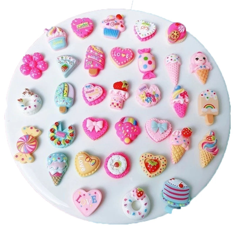 5/30/60pcs Mini Simulation Supermarket Snack Blind Bag Cute Children's Party Kitchen Accessories Blind Box Toys Randomly Sent