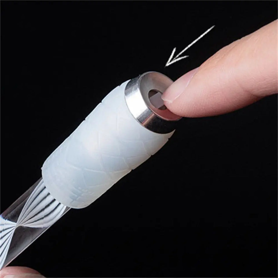 Creative Antistress LED Flash Anti-slip Stress Reliever Writing Tools Spinning Pen Spinner Toy