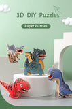 Animal 3D Paper Puzzle For Kids Educational Montessori Toys Funny DIY Manual Assembly Three-dimensional Model Toy For Boy Girl