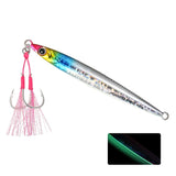 JIGGING PRO Slide Stick Metal Jig 40g 60g Shore Jigging Lure Long Casting Fast Sinking Fall Jigs For Sea Bass Mackerel Kingfish