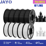 JAYO pla plus petg High speed matte PETG APLA 10Rolls  filament 175mm no bubbles smooth multiple colors optional for 3D printing