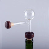 Wine Aerator Pourer in Bottle Red Wine Quick Decanter Glass Wine Aerator Wine Gifts for Birthday Gathering Party