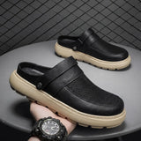 Summer Sandals Men's Outdoor Beach Anti-slip Breathable Slippers Men's Beach Comfortable Soft-soled Casual Men Shoes