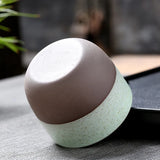 Japanese Ceramic Tea Cup Retro Matte Coarse Pottery Espresso Cups Handmade Coffee Ceramic Mug Drinkware Gift