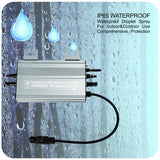 1200W/1000W/750W GS Hybrid Micro Inverter for Solar Pane & 36V/48V Battery Grid-Tie with Zero Export 180-265V AC | WiFi, IP65