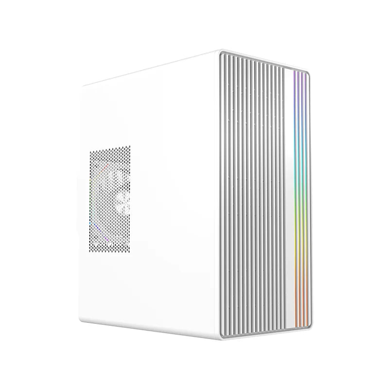 WJCOOLMAN Craftsman Series Small Chassis Home-Type Desktop Computer Supports M-ATX Motherboard - Compact Gaming PC Build