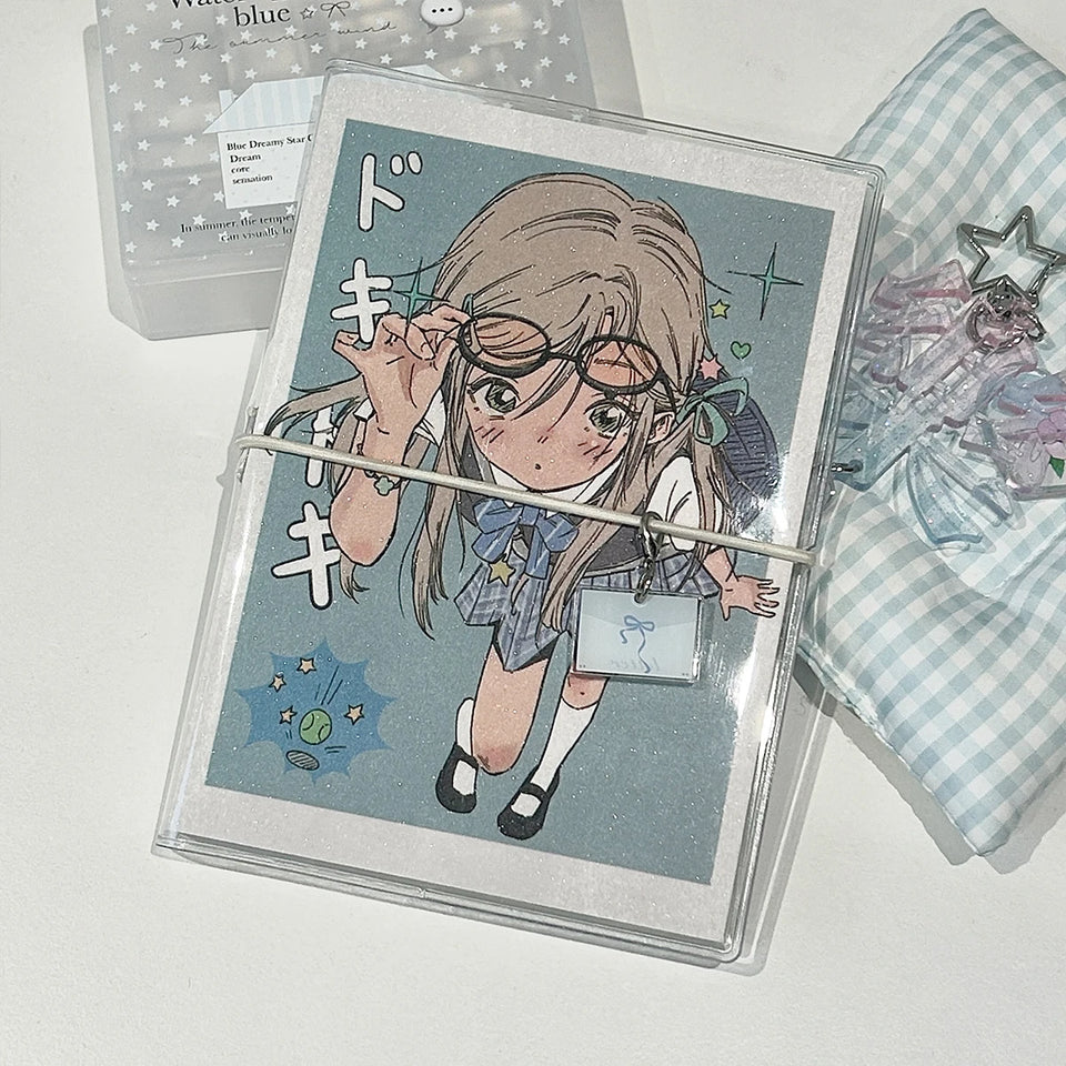 Cute A6 Notebook Kawaii Notepad Planner Notebook Journal Book Portable Ins Style Message Diary Original Design