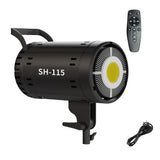 SH 115/135W LED COB Video Light Photography Lamp With Tripod Softbox Remote Control Video Light For Skit Video Photography