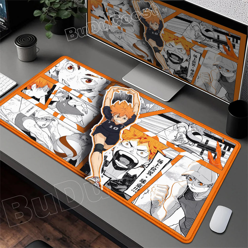 2026 New Arrival Cool Mouse Mat Anime Haikyuu Mause Pad Anime Gaming Large Cabinet Kawaii Mousepad Xxl Desk Cute Pc Carpet Mats