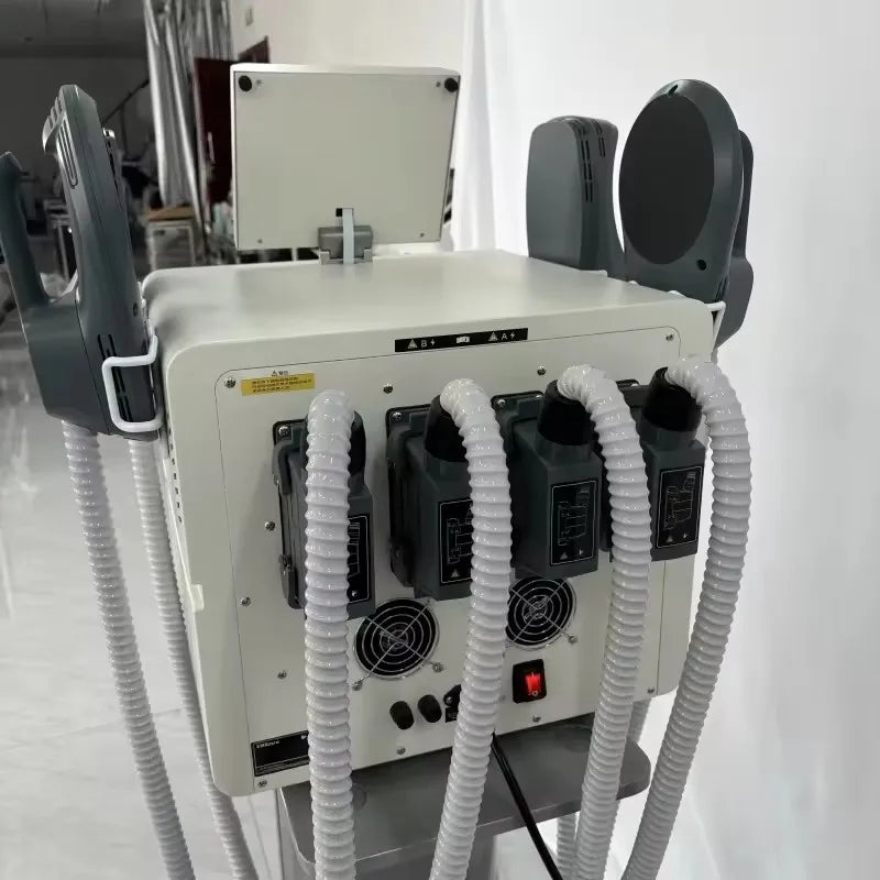 RF EMS Body Sculpting  Machine 6500W Sculpt Muscle Stimulation Abdominal Burning Fat Slimming Electromagnetic Weight Loss