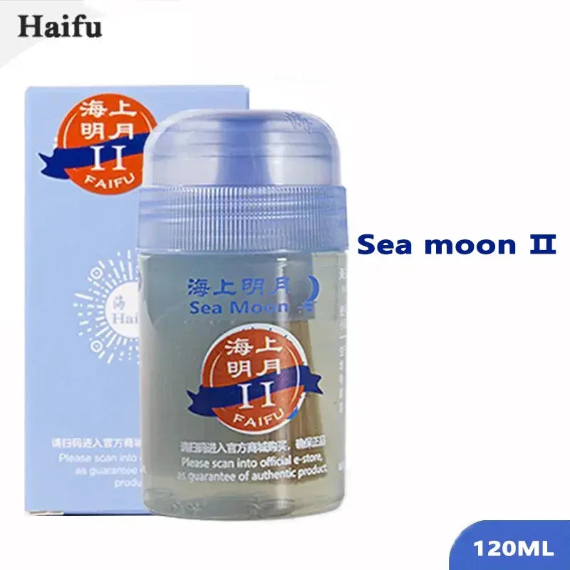 Haifu Sea Moon Ⅱ Table Tennis Performance Booster Sea Moon 2 Ping Pong Solubility Bond Oil VOC Tune 120ml Table Tennis Booster