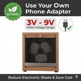 Watch Winder for Automatic Watches Box Storage 3 Slots Mechanical Watch Case Black Walnut Wood Safe Display Box LED Light