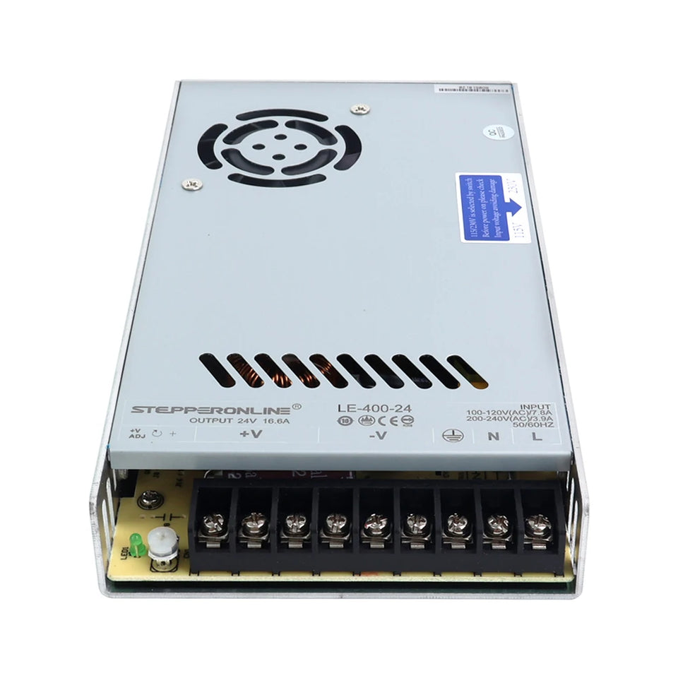 STEPPERONLINE DC Switching Power Supply 24V 36V 48V 400W 115/230V AC TO DC Power Supply Transformer