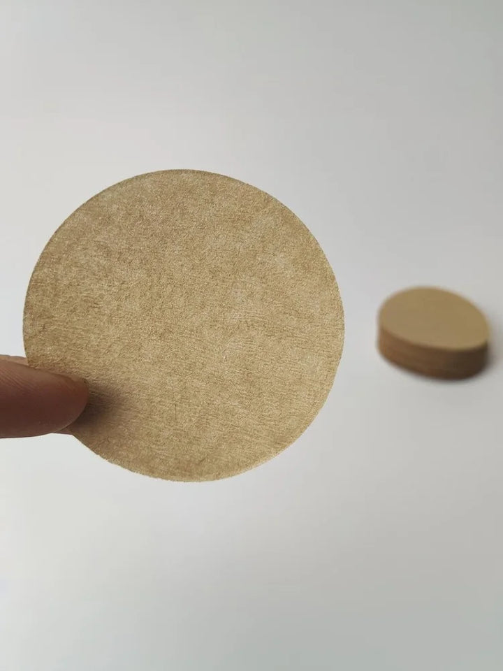 100Pcs Coffee Filter Paper for 51/53/58mm Coffee Handle Filter Powder Bowl Filter Paper Secondary Water Coffee Accesories