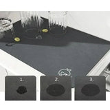 Coffee Mat Countertops Waterproof Mat Countertop Accessories Fit Under Maker Espresso Machine Pad Absorbent Hide Stain Rubber
