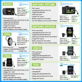 BAFANG CAN Display Electric Bike Computer DPC010 VD618 EKD01 Bluetooth Bafang CAN BUS Protocol Motors 5Pin Male Ebike Conversion