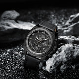 NAVIFORCE Waterproof Watches for Men Original Brand Luxury Leather Men's Quartz Wristwatch Fashion Military Chronograph Male