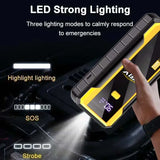 GKFLY 4000A/8000A Car Jump Starter 12V Power Bank Portable Starting Device Car Battery Booster for Gas/Diesel 5L/3L
