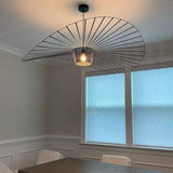 Italian Nordic Straw Hat Pendant Light Restaurant Art Living room Designer Industrial Retro Restaurant Kitchen Hanging Lights