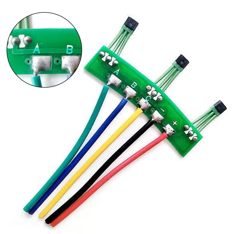 Electric Bike Motor Hall Sensor Kit - 1pc 3144/3413 Hall Part With PCB Board & Cable For 2-Wheel Electric Vehicles