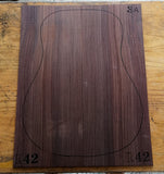 AAA Grade India Rose guitar back/side board All-Solid acoustic Guitar making material accessories Solid Woods Number selection