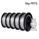 Geeetech 5kg PETG 1.75mm Filament 3d print wire Vacuum Packaging Local Warehouses Colorful Plastic for most FDM 3D printer