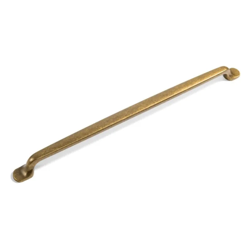 Antique Brass Cabinet Knobs Drawer Handles Zinc Alloy Pulls Mid-Century Modern Hardware for Kitchen and Bathroom Cupboard