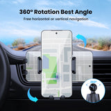 TOPK Car Phone Holder Air Vent Mount Universal Auto Gravity Mount Cell Phone Stand For All Smartphones