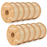 ELEGOO Rapid PETG Filament 1.75mm 1KG,High Speed 30-600mm/s 3D Printer Filament 1kg Fits for Most FDM 3D Printers