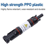 1000V DC 10A 15A 20A Solar Panel Photovoltaic Fuse Connectors For Industrial And Commercial Solar Power Generation