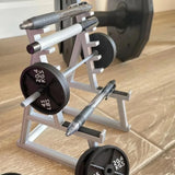 Creative Barbell Rack Pen Holder With Barbells And Weights Desk Pen Organizer Mini Squat Rack Ornaments Stationery Storage Rack