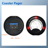Ycall Hot Sale Wireless Restaurant Waiter Coaster Paging System 1 Keyboard 10 Vibration Pager 1 Charger Calling Service Buzzer