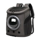 Expandable Space Capsule Pet Backpack, Large Capacity Dog & Cat Carrier with Breathable Design for Travel