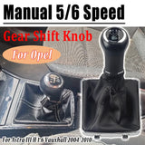 Top quality Gear Lever Shift Knob Boot Case Collar Parking Handbrake Cover For OPEL ASTRA III H 1.6 VAUXHALL 2004-2010
