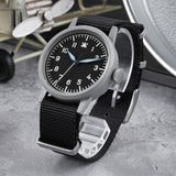 Militado ML10 Quartz Watch VH31 Sweeping Second Movement Sapphire Crystal BGW9 Luminous 10Bar Waterproof 36.9mm Vintage Watches