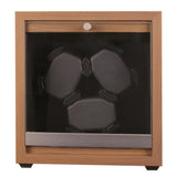 Watch Winder for Automatic Watches Box Storage 3 Slots Mechanical Watch Case Black Walnut Wood Safe Display Box LED Light