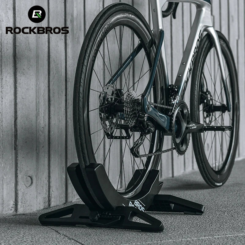 ROCKBROS Bike Parking Rack Indoor Adjustable Bicycle Storage Stand Road Mountain Bike Maintenance Support Cycling Stand Racks