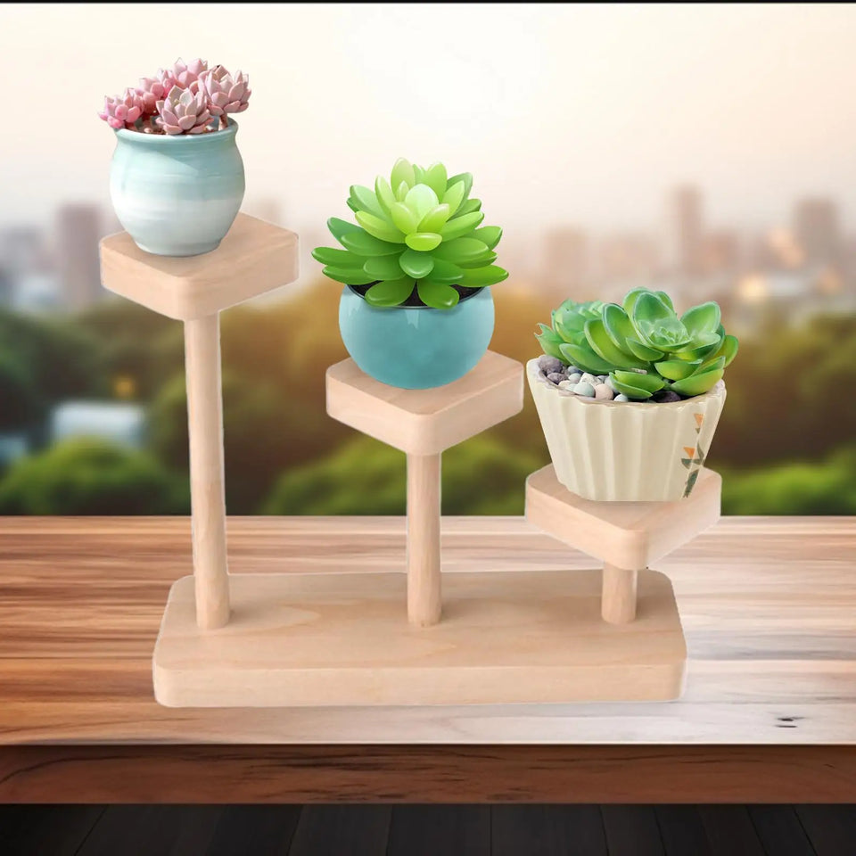 Wooden Display Riser Desktop Display Rack Practical Decorative Collectibles Display Shelf for Jewelry Figurines Toys Cosmetic