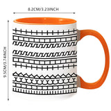 Coffee Mug Water Cup Home Office Water Milk Cup Latte Modern Coffee Cup Afternoon Teacup Breakfast Cup Tea Drink Cup Lover Cup