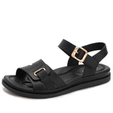 Women's summer new thick-soled sandals with a comfortable feel, non-tiring for the feet, soft-soled, fashionable, non-slip beach