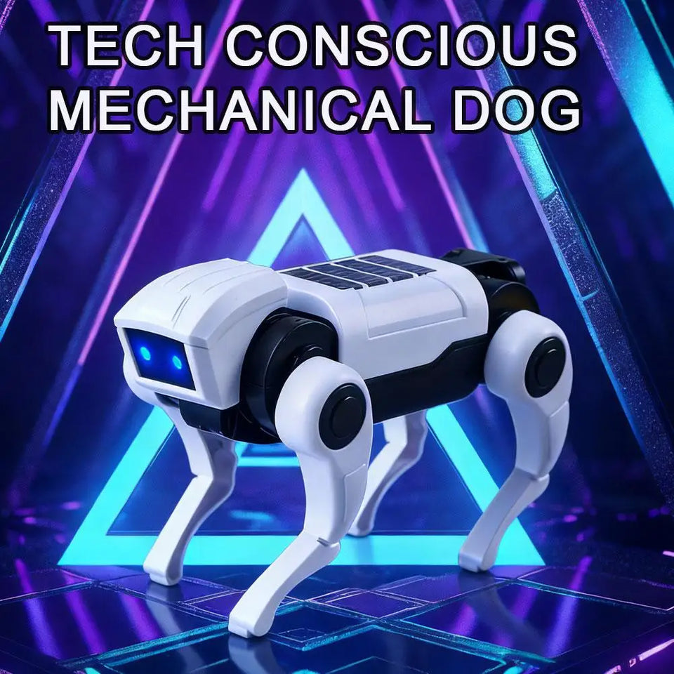 Children's Interactive Robotic Dog Simulated Dog Walking Dog Toy Bionic Design Science Teaching DIY Assembling Model