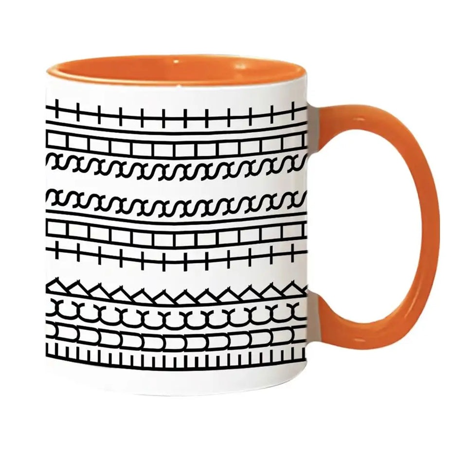 Ceramic Kitchen Hidden Message Coffee Mugunique Gift for Work Bestie & Modern Coffee Lover Accessories Message Coffee Mug