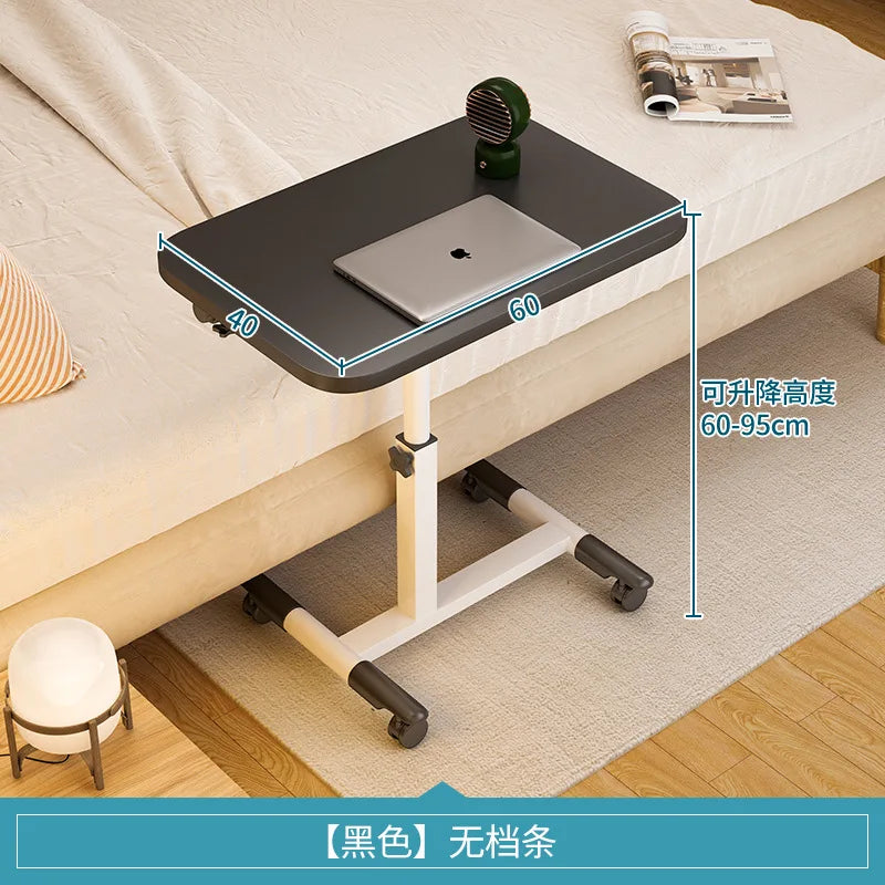 Multi-Functional Folding Small Table Movable Bedside Desk for Children's Reading & Writing Dormitory Home Side Table