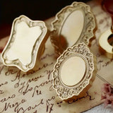 new arrivals 3D Photo Frame Wax Seal Stamps Fine Embossed Stamp Brass Head for Greeting Cards Gift Notebooks and Envelopes