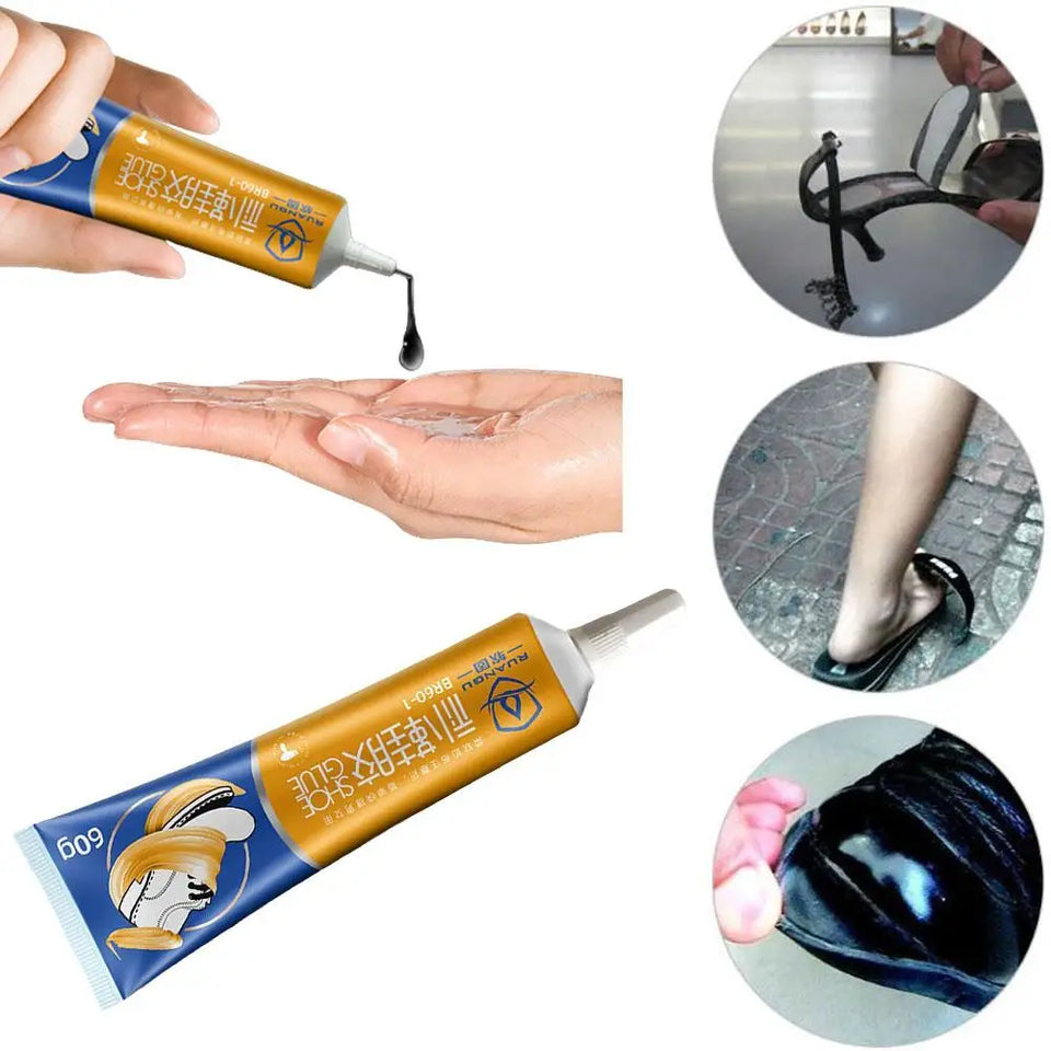 60ml Strong Shoe Glue Adhesive Worn Shoes Repairing Shoemaker Fix Sole Adhesive Liquid Glue Sneakers Mending Tool Boot B5L0