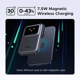 UGREEN 20W 10000mAh Power Bank Magnetic Wireless Fast Charging PowerBank for MagSafe for iPhone 16 Pro Portable External Battery
