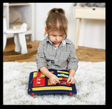 Busy Board Montessori Toys for Toddlers Sensory Toy Preschool Learning Educational Travel Activities For Boys Fine Motor Skills
