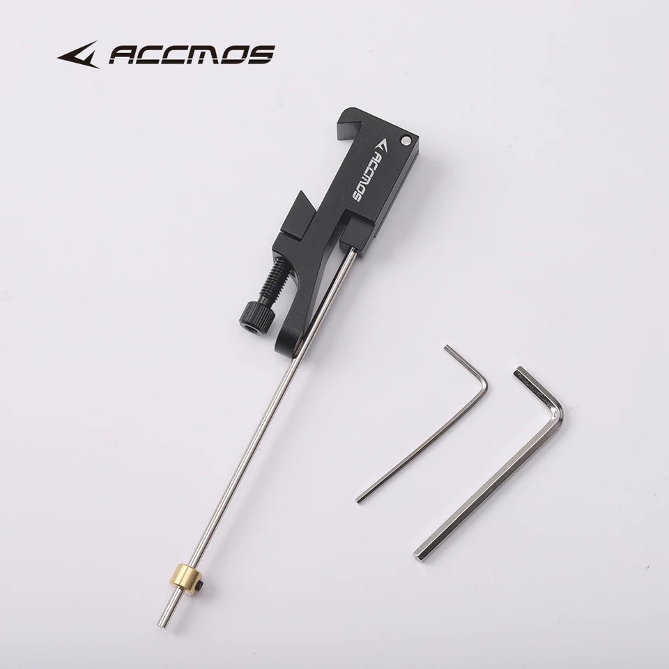 Archery Bow Clicker NIKA Adjustable Clicker Carbon Fiber Clicker Aluminum Alloy For Recurve Bow Arrow Hunting Shooting Accessori