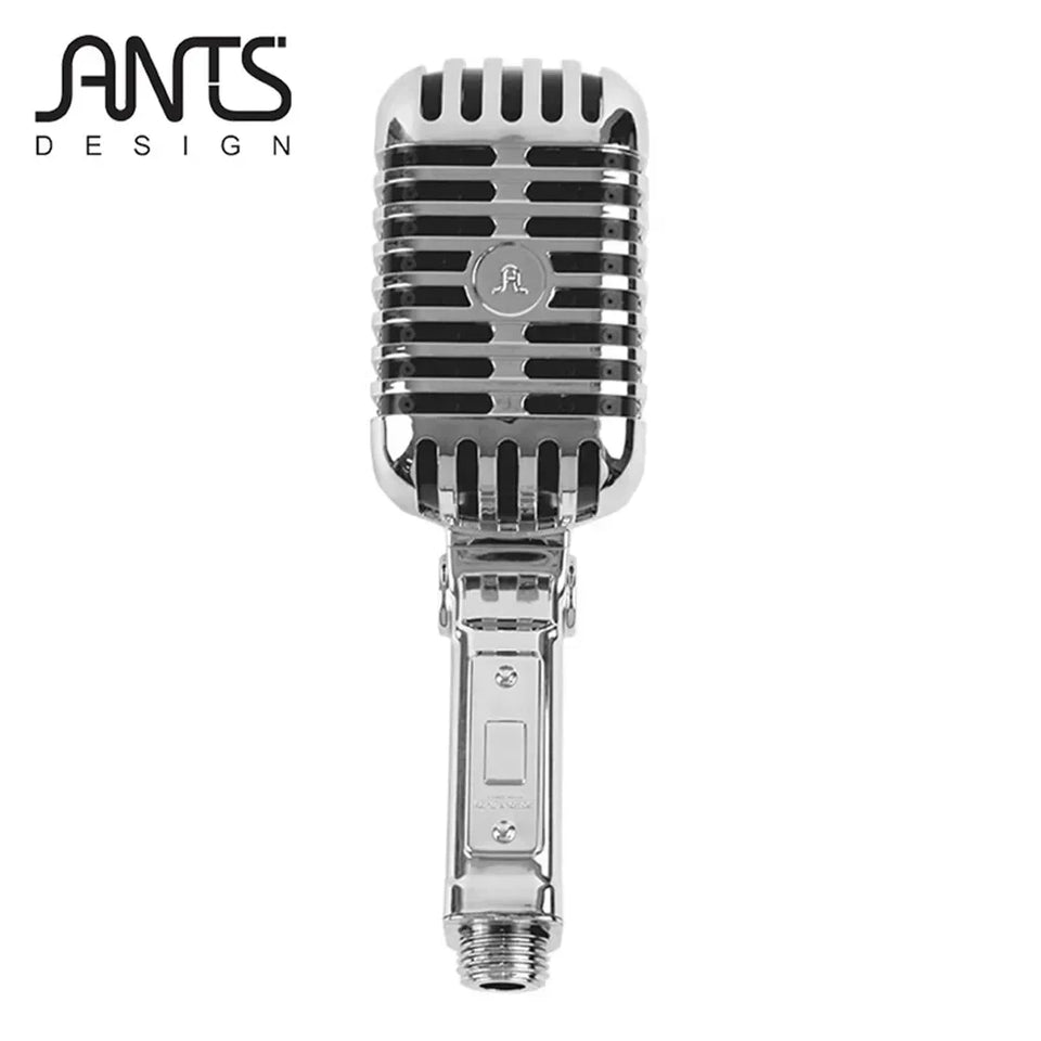 Durable Metal Microphone Shower Head Water Saving Efficient Flow Bathroom Faucet Replacement for Adults Gift